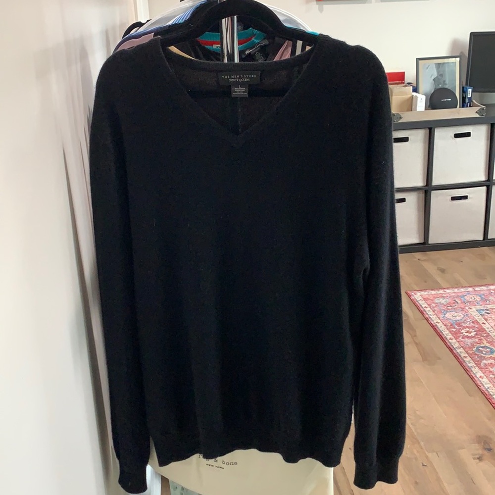 Men's cashmere sweater Bloomingdales large